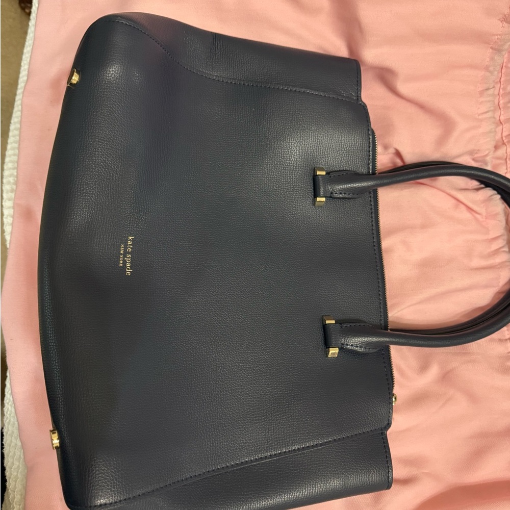 Kate Spade Black Tote Bag with Minimalist Design